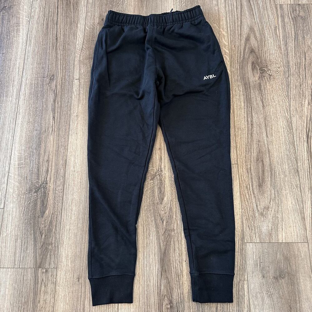 NWT AYBL Essential Lightweight Joggers Size XS Black
